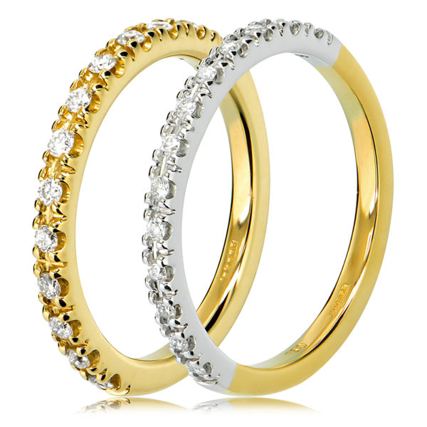 Double Claw | Diamond Wedding Band – Anthonys Fine Jewellery